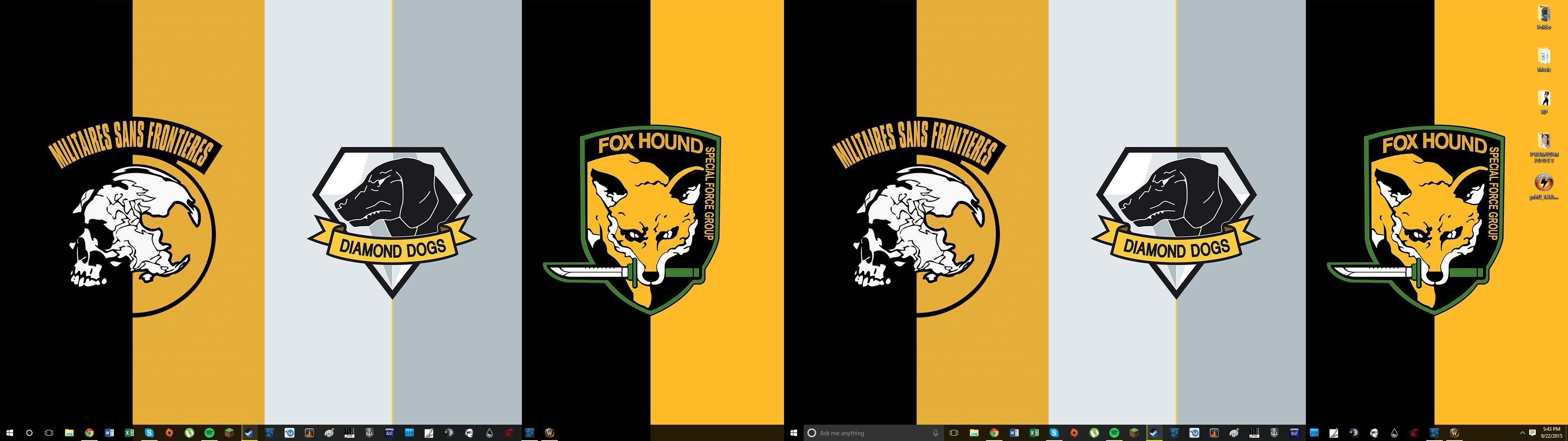 Foxhound Logo Wallpaper References