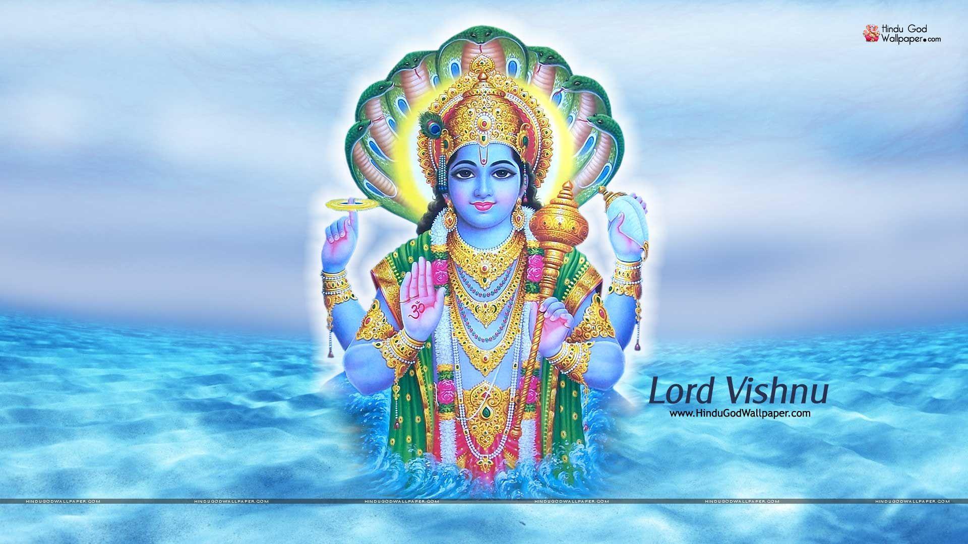 lord vishnu wallpaper full size. Lord Vishnu Wallpaper