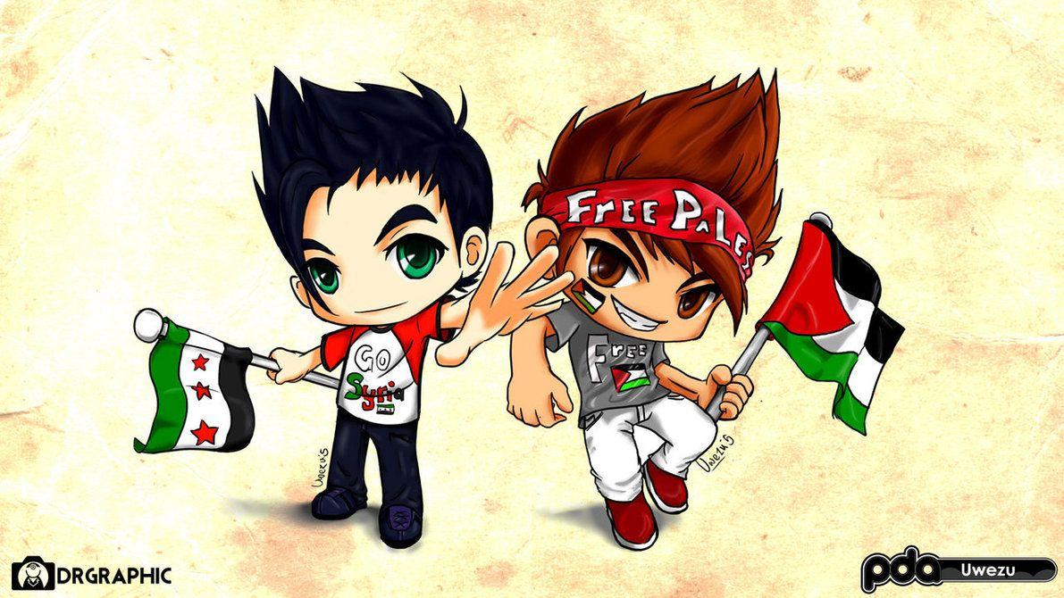 Free Palestine and Free syiria!