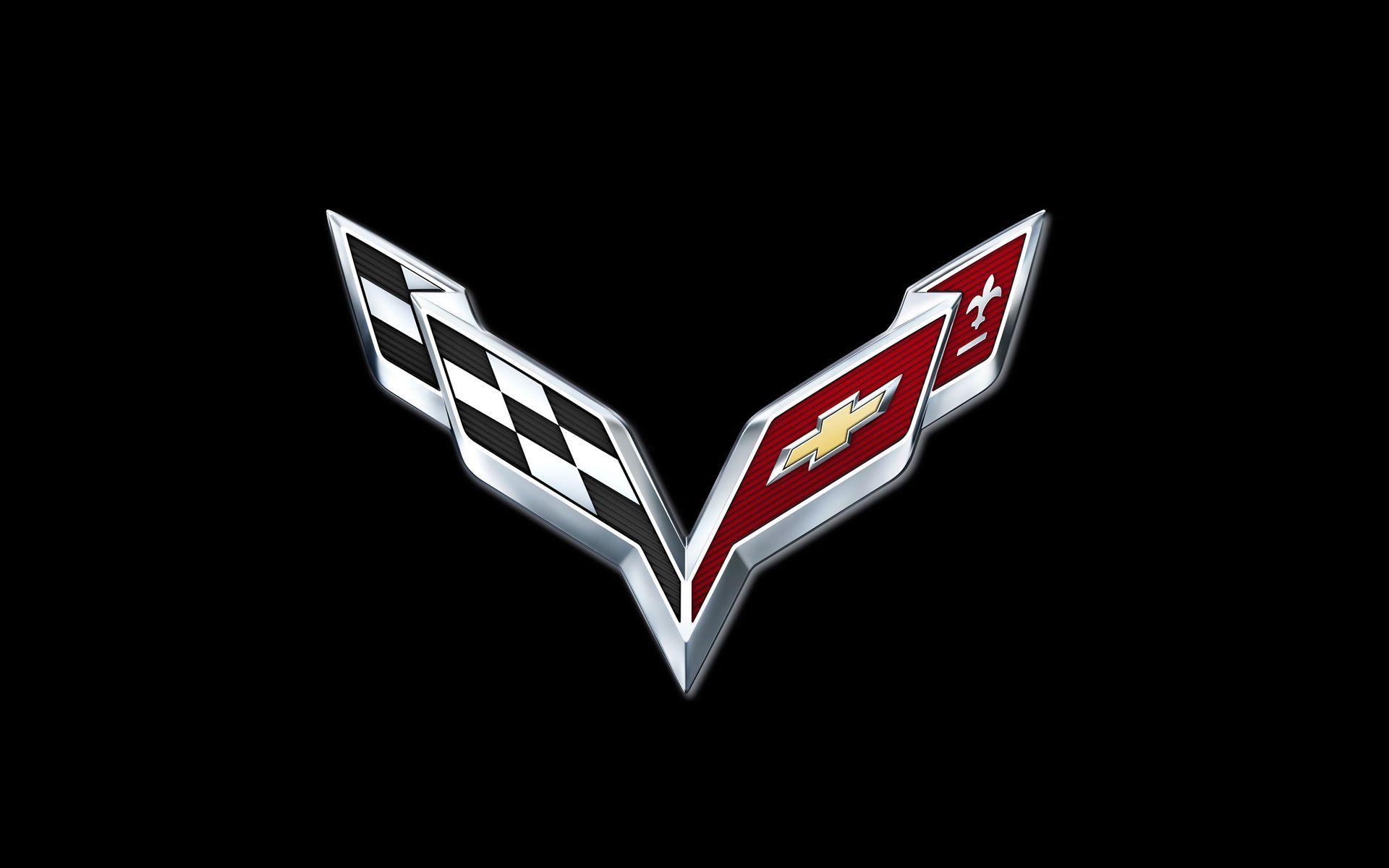 C8 Corvette 70th Anniversary Front Flag Emblem