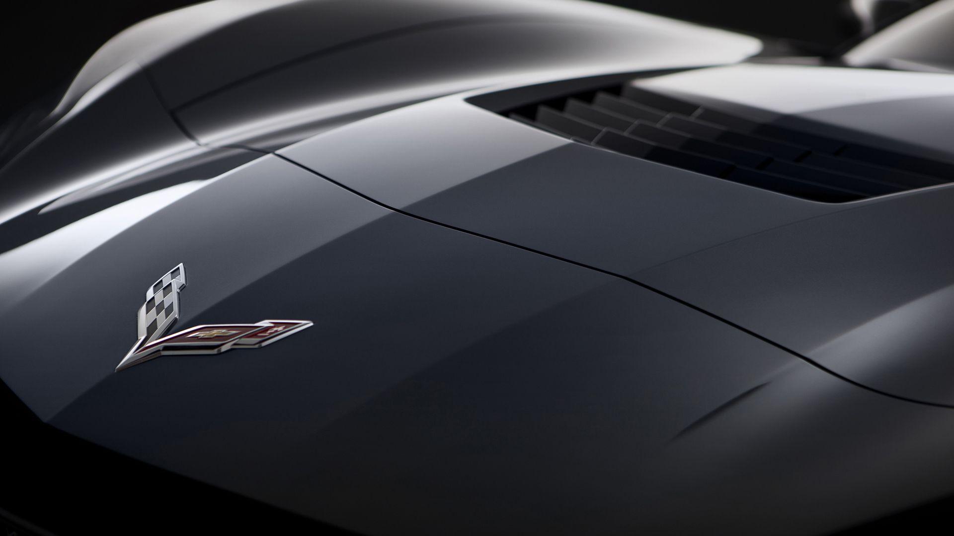 Corvette Logo Wallpaper HD 1