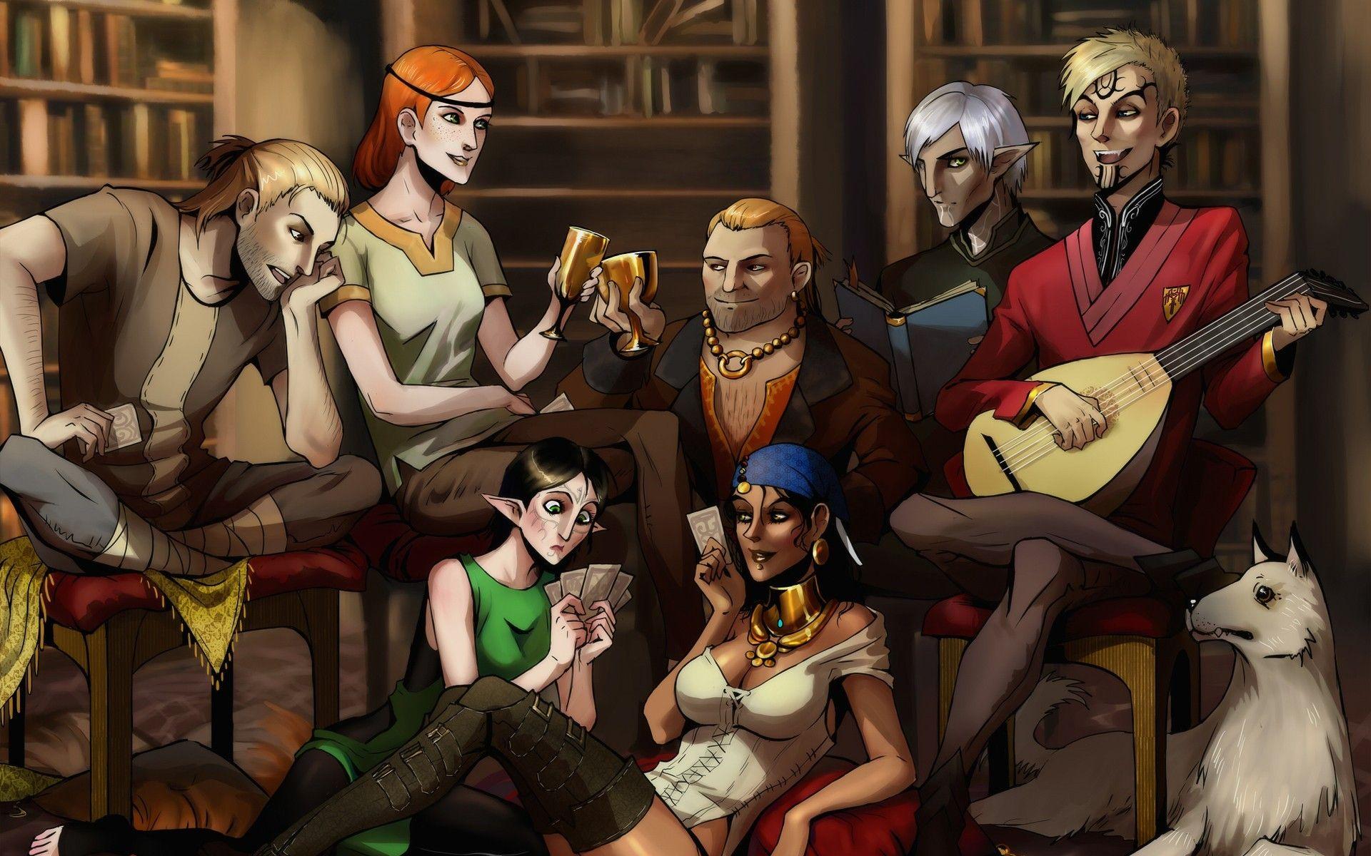 Video games dragon age 2 wallpaper. PC