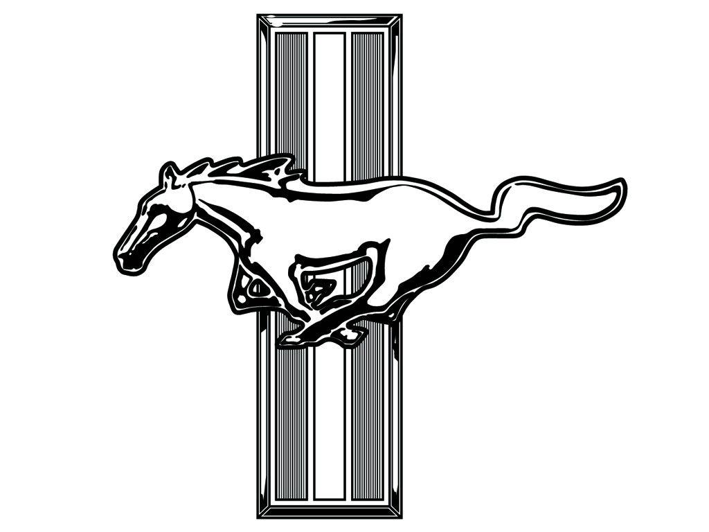 Stunning Mustang Logo Background