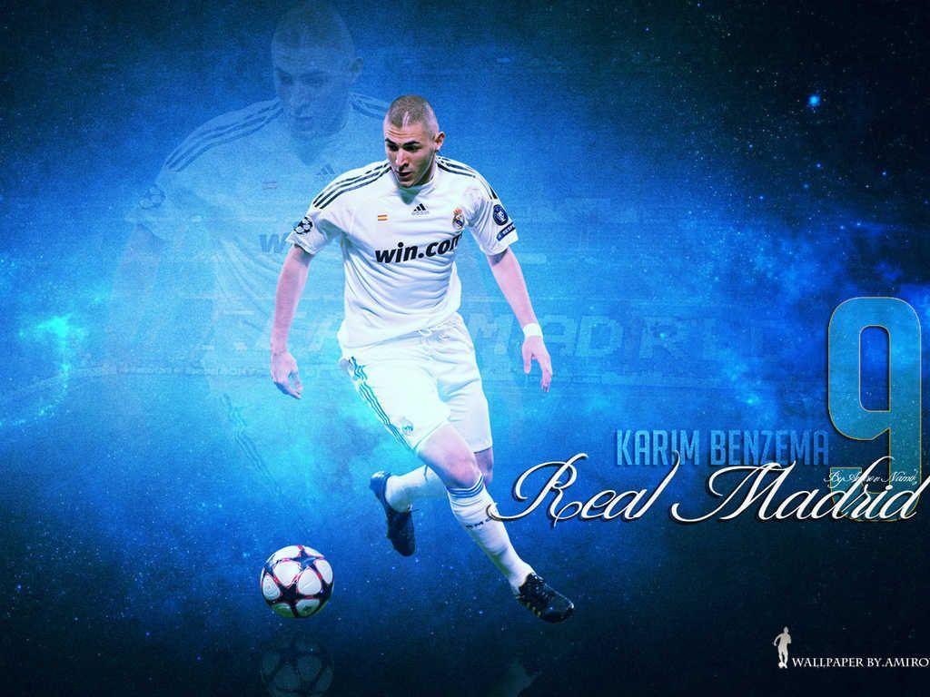 Karim Benzema of Real Madrid wallpaper. Football Wallpaper