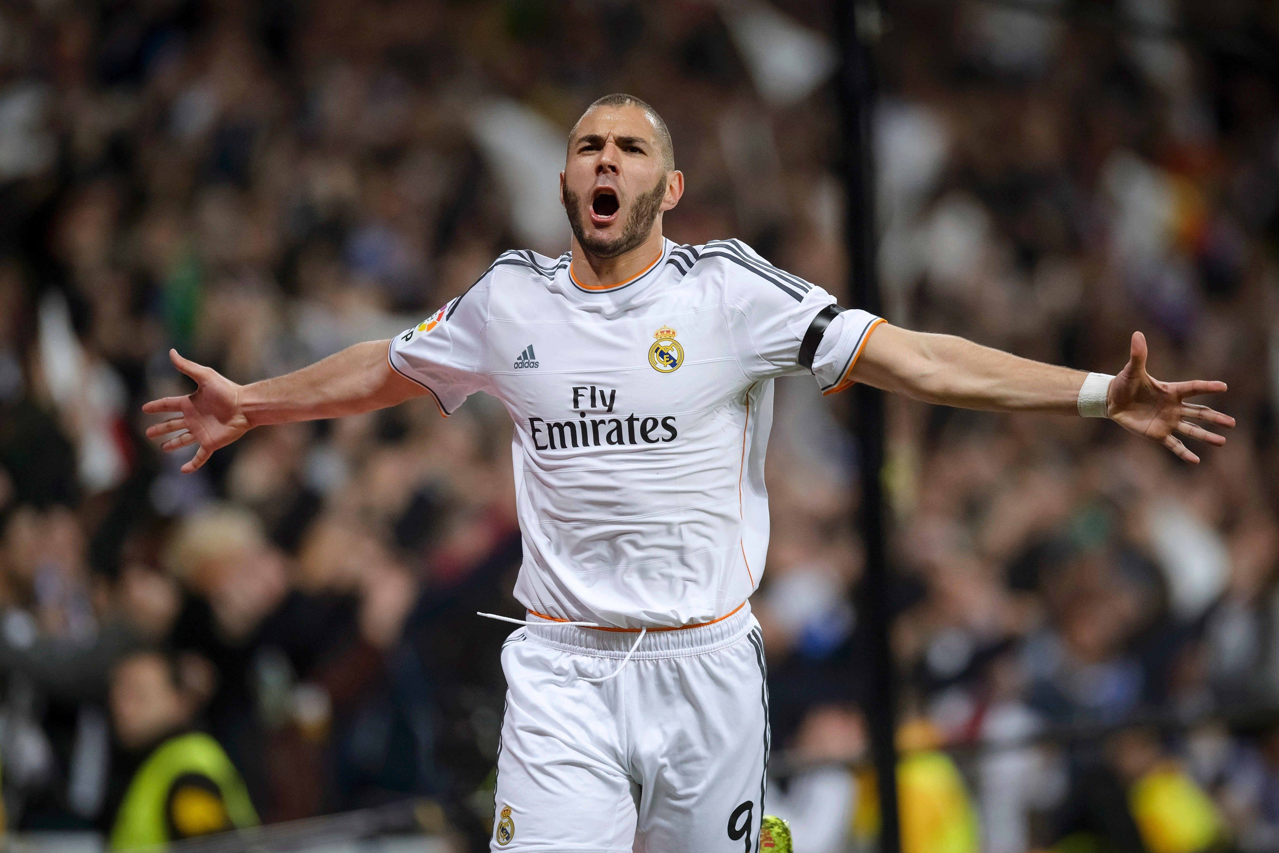 Karim Benzema Celebration HD Wallpaper, Background Image