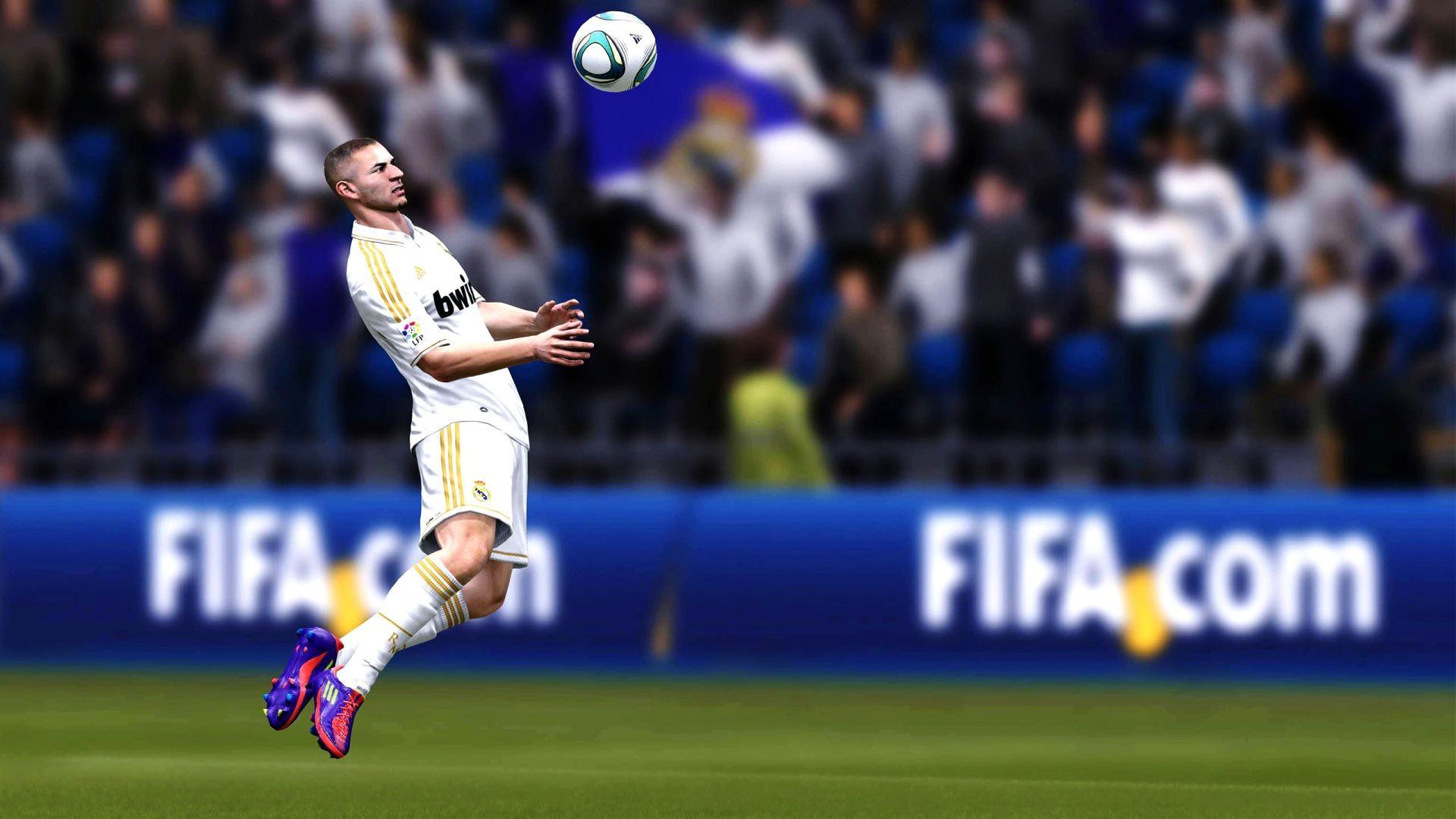 Karim benzema fifa game real madrid cf wallpaper