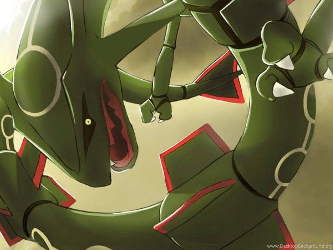 Rayquaza (Pokémon) HD Wallpaper Desktop Background