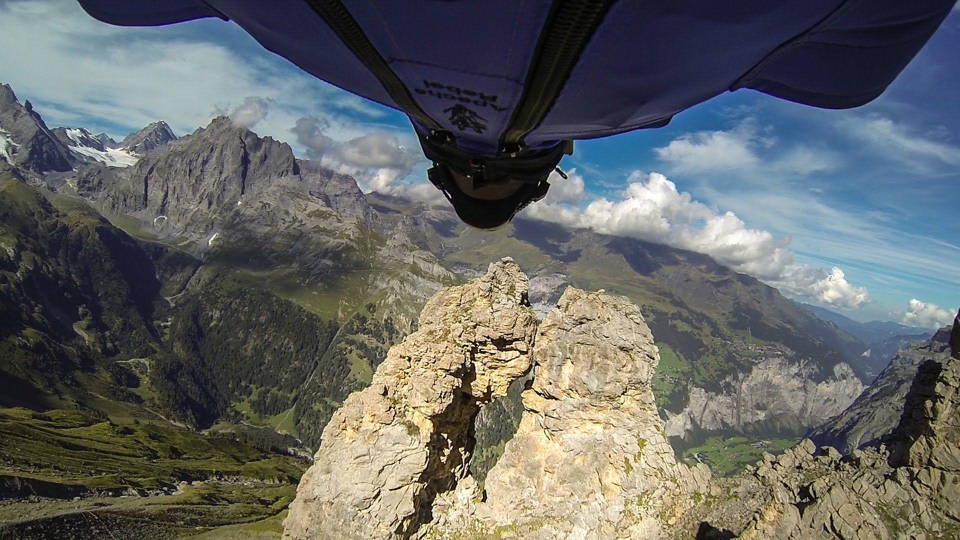 GoPro: Wingsuit Flight Through 2 Meter Cave