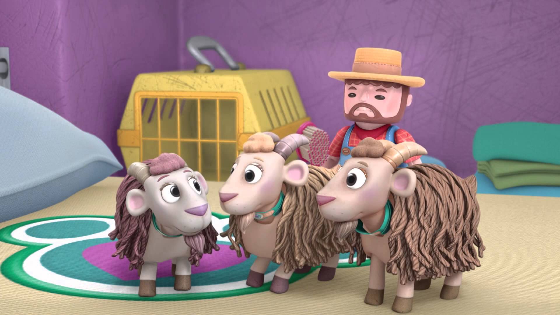 Doc's Pet Vet the Baby Goats. Official Disney Junior Africa