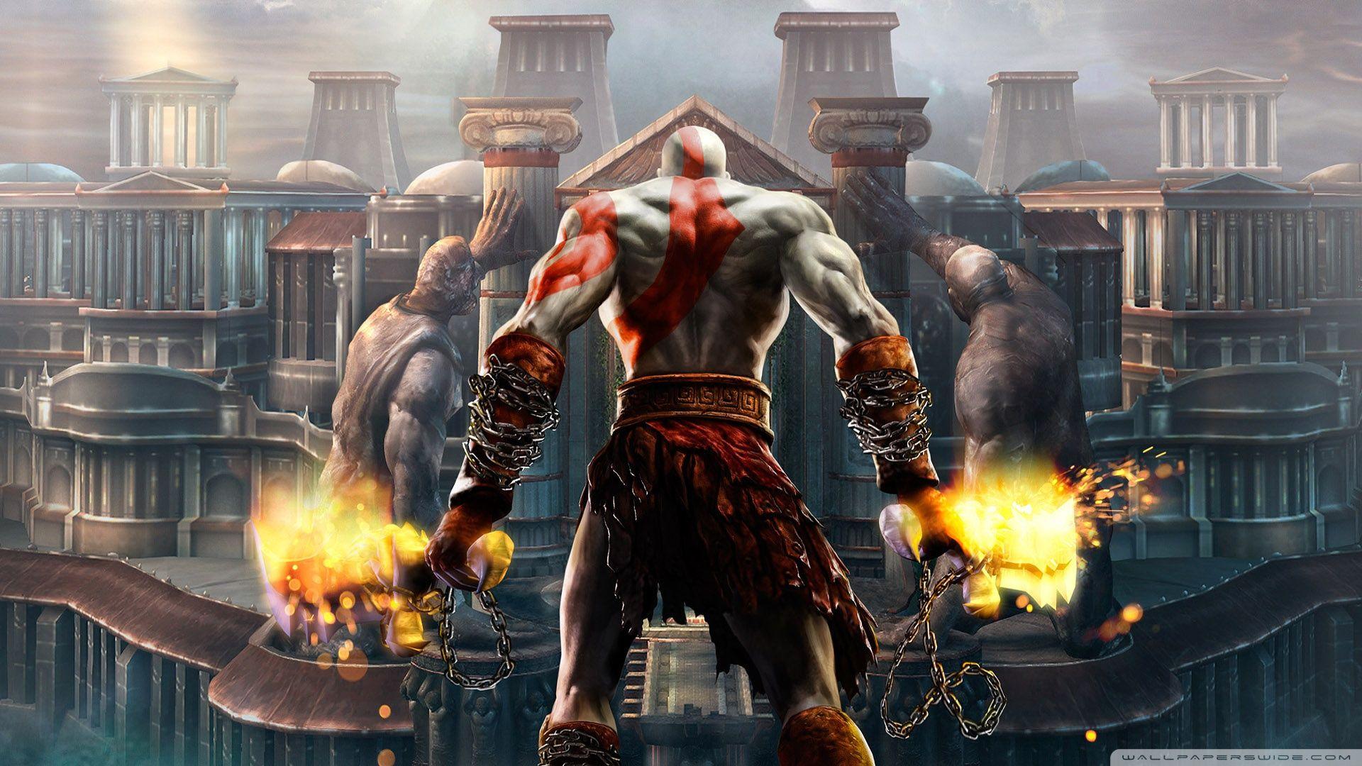 Kratos God Of War Wallpaper