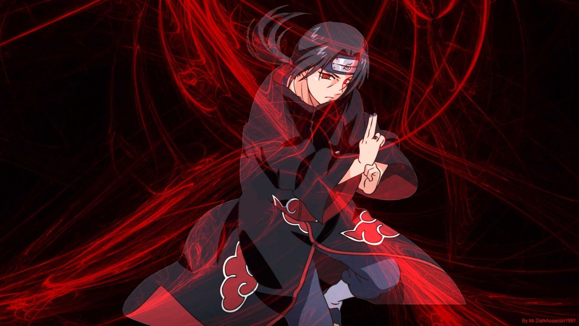 Background Of Naruto Shippuden Akatsuki Uchiha Itachi Anime
