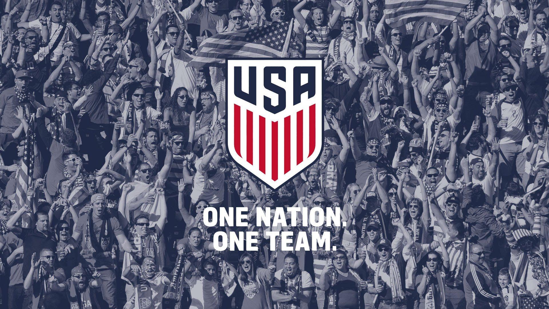 USA Soccer nation. One team. Wallpaper 1920×1080
