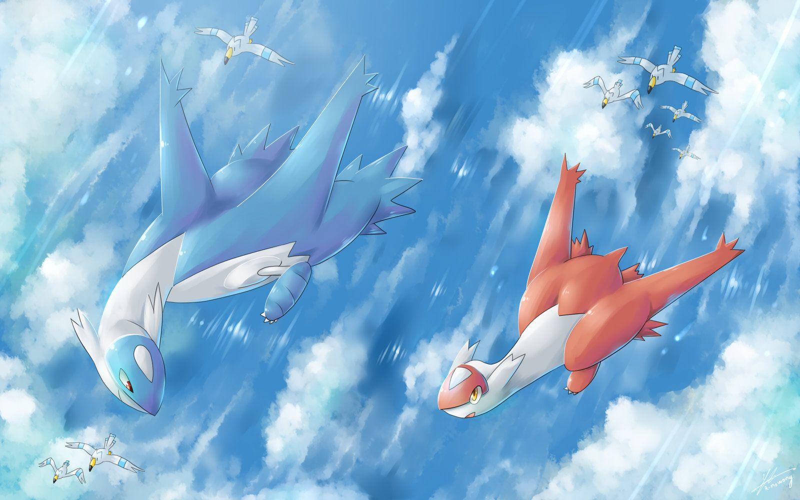 Pokemon Latios And Latias Wallpapers Wallpaper Cave 