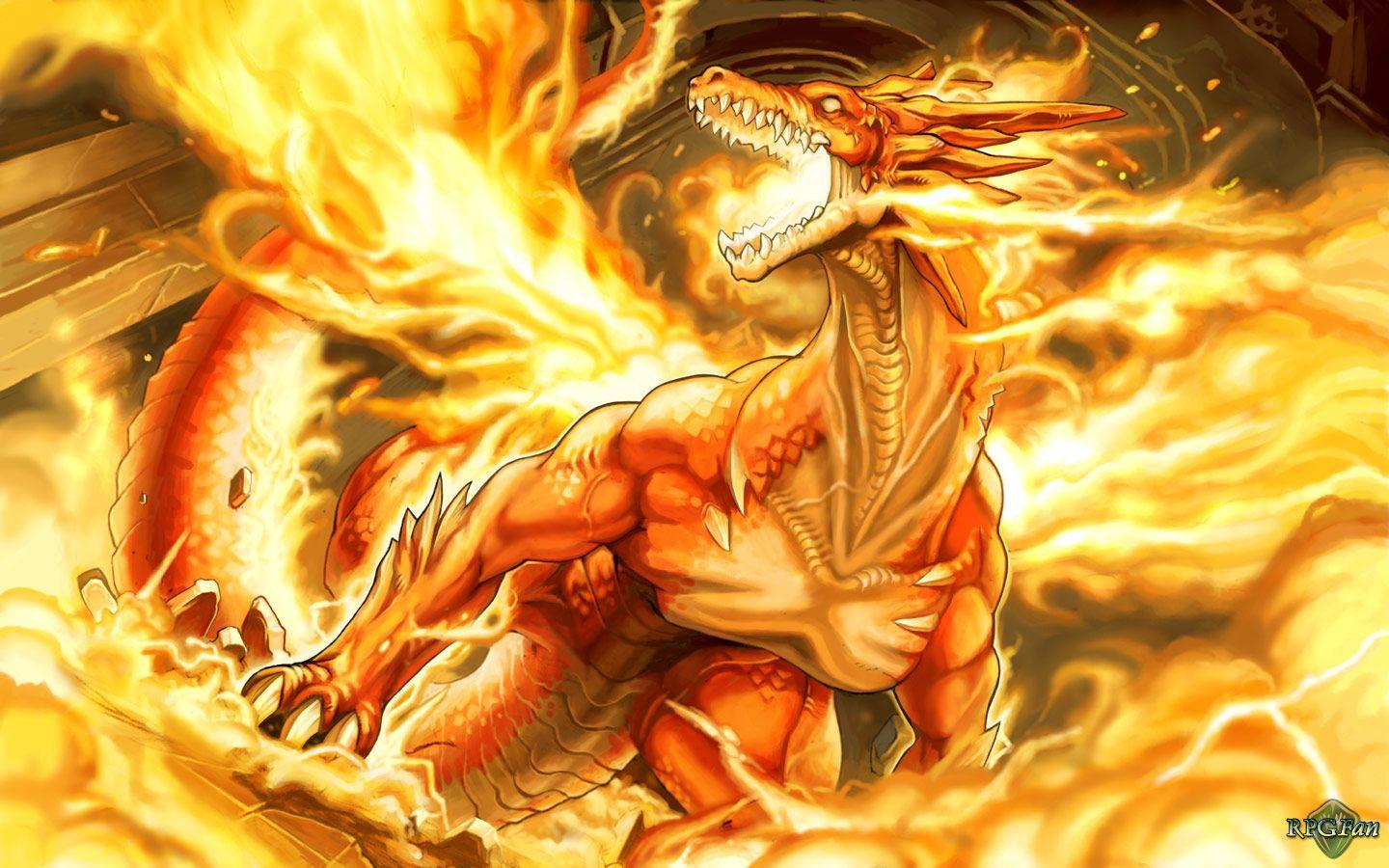 Parkour_74 image Fire dragon HD wallpaper and background photo