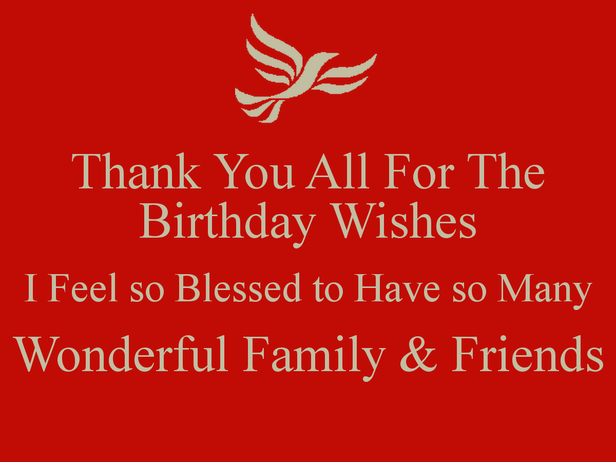 Thank You For Birthday Wishes Images Free Download