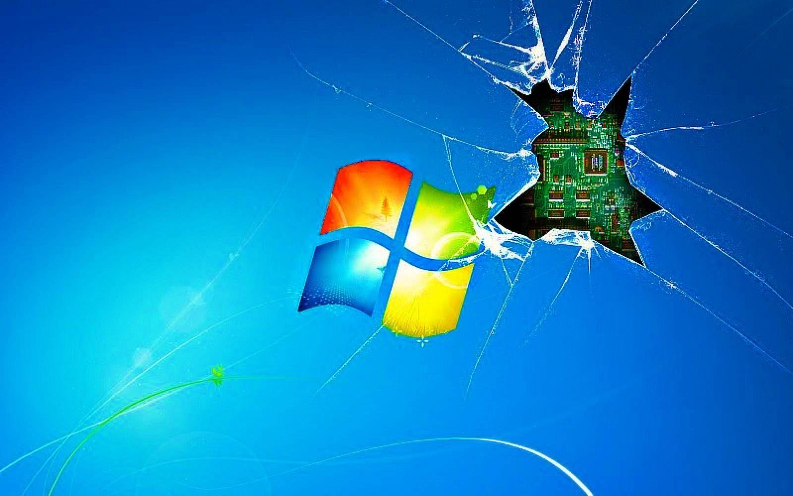 Latest Windows Cracked Screen Wallpaper FULL HD 1080p For PC