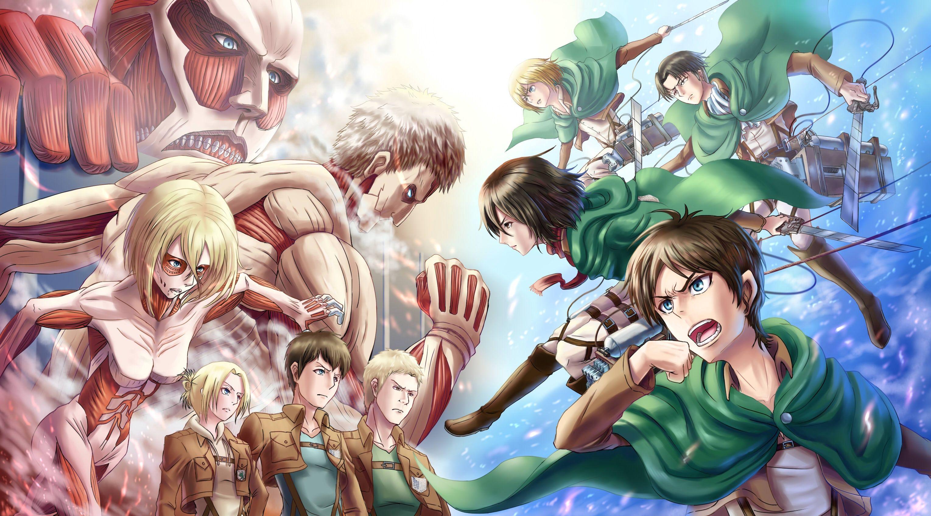 Attack On Titan Full HD Wallpaper and Background Imagex1696