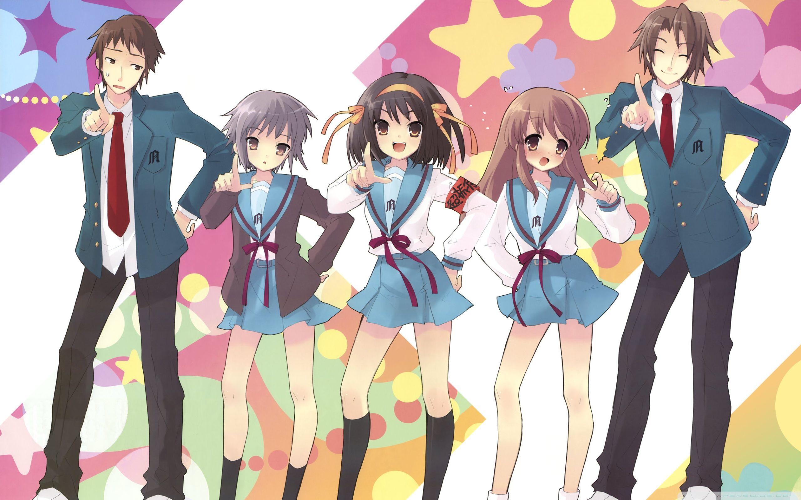 The Melancholy Of Haruhi Suzumiya Wallpaper 7 X 1600