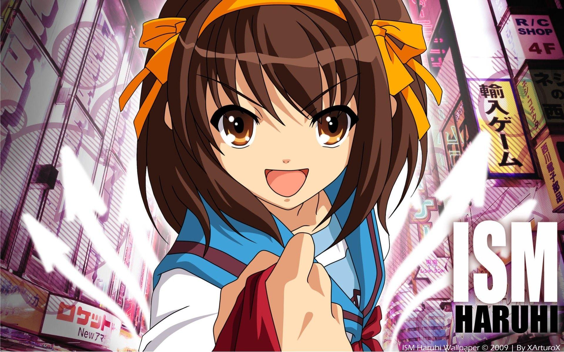 The Melancholy of Haruhi Suzumiya Wallpaperx1200