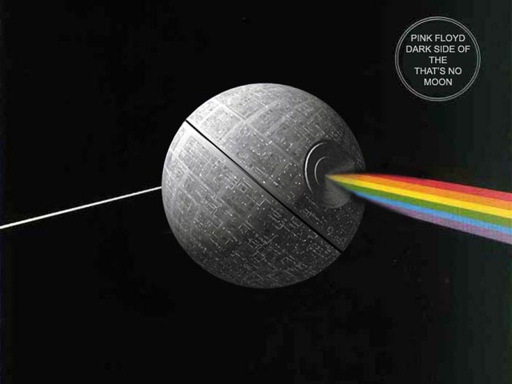 Death Star Pink Floyd Wars The Dark Side Of Moon