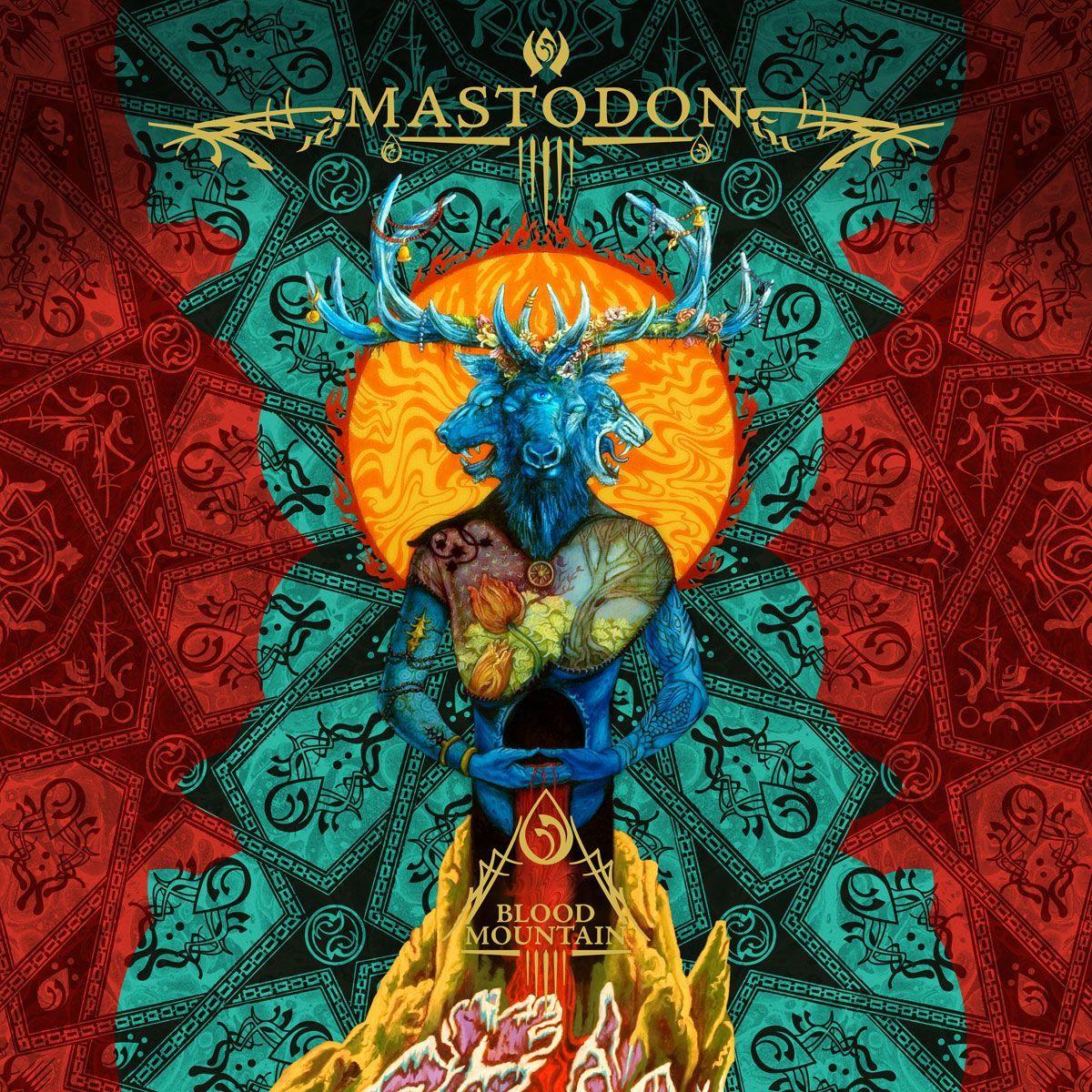 Found this beautiful alternate cover for Mastodon Blood Mountain