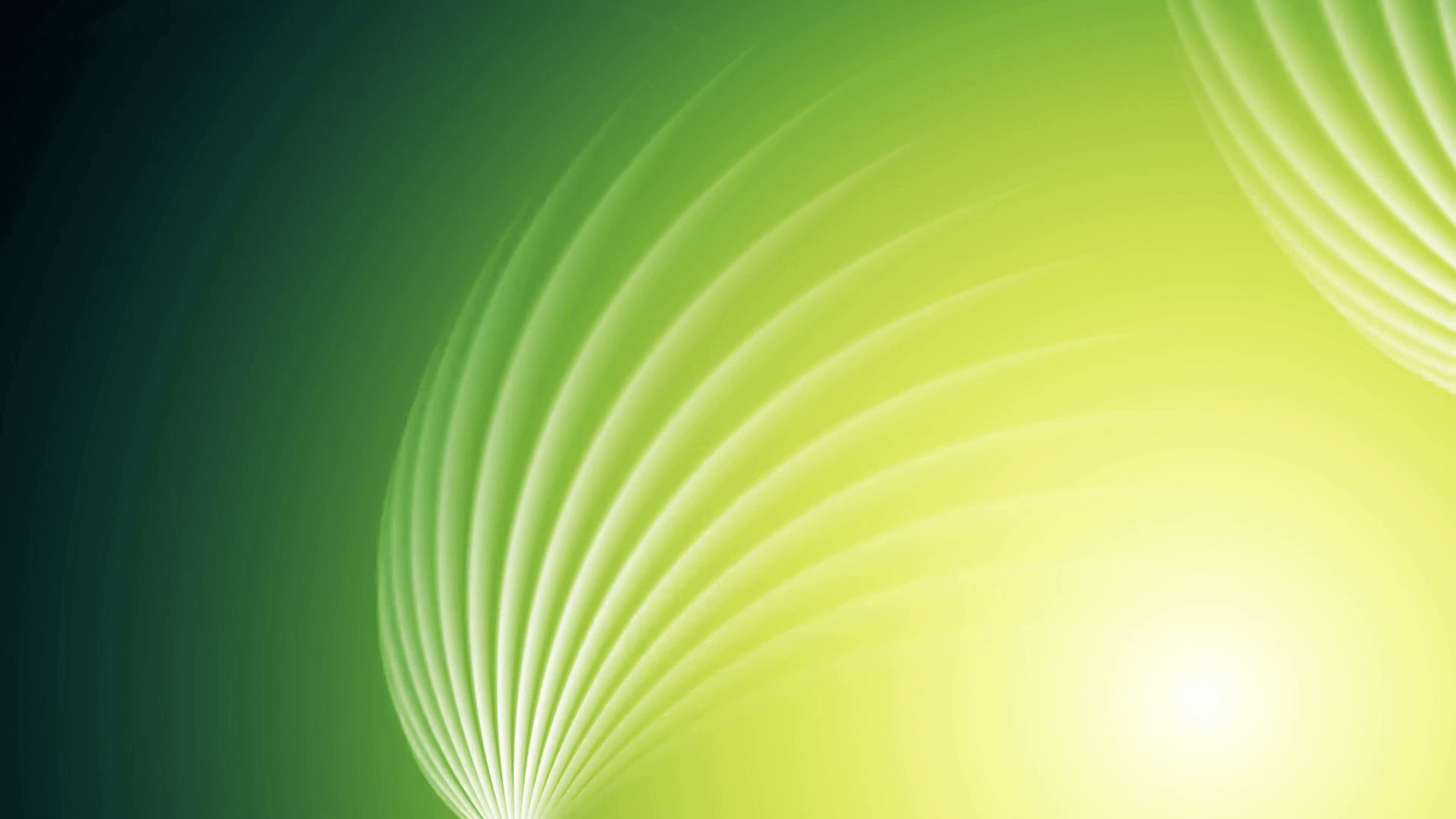 Bright green shiny swirl abstract background. Video graphic design