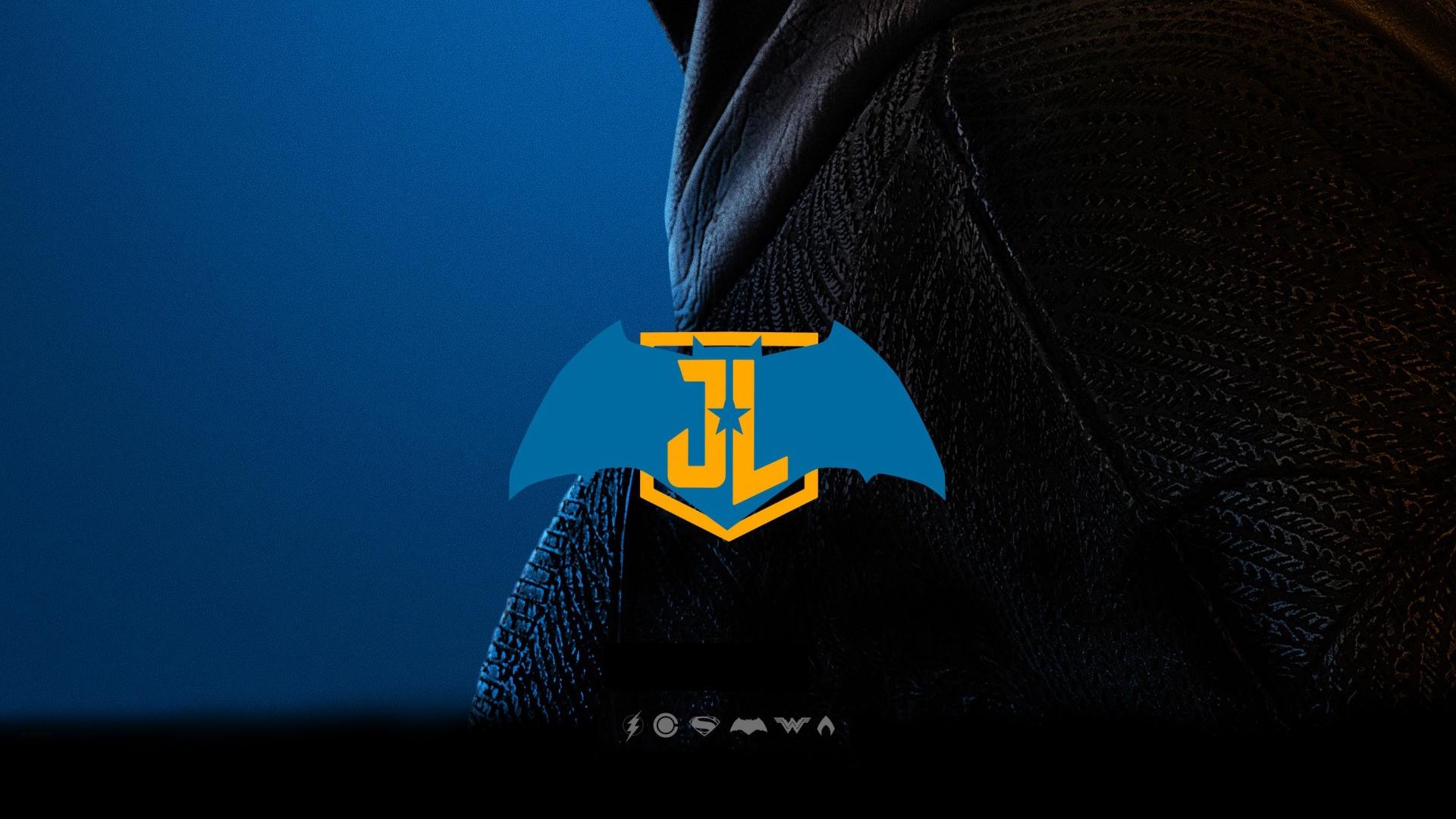 Justice League Batman Logo 2017 Movie HD Wallpaper