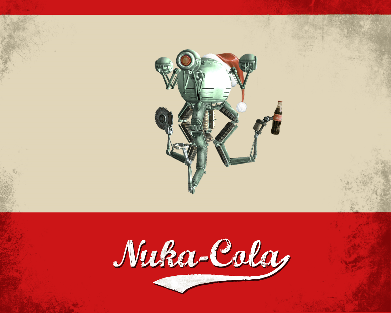 This holiday season, enjoy Nuka Cola, right on your desktop