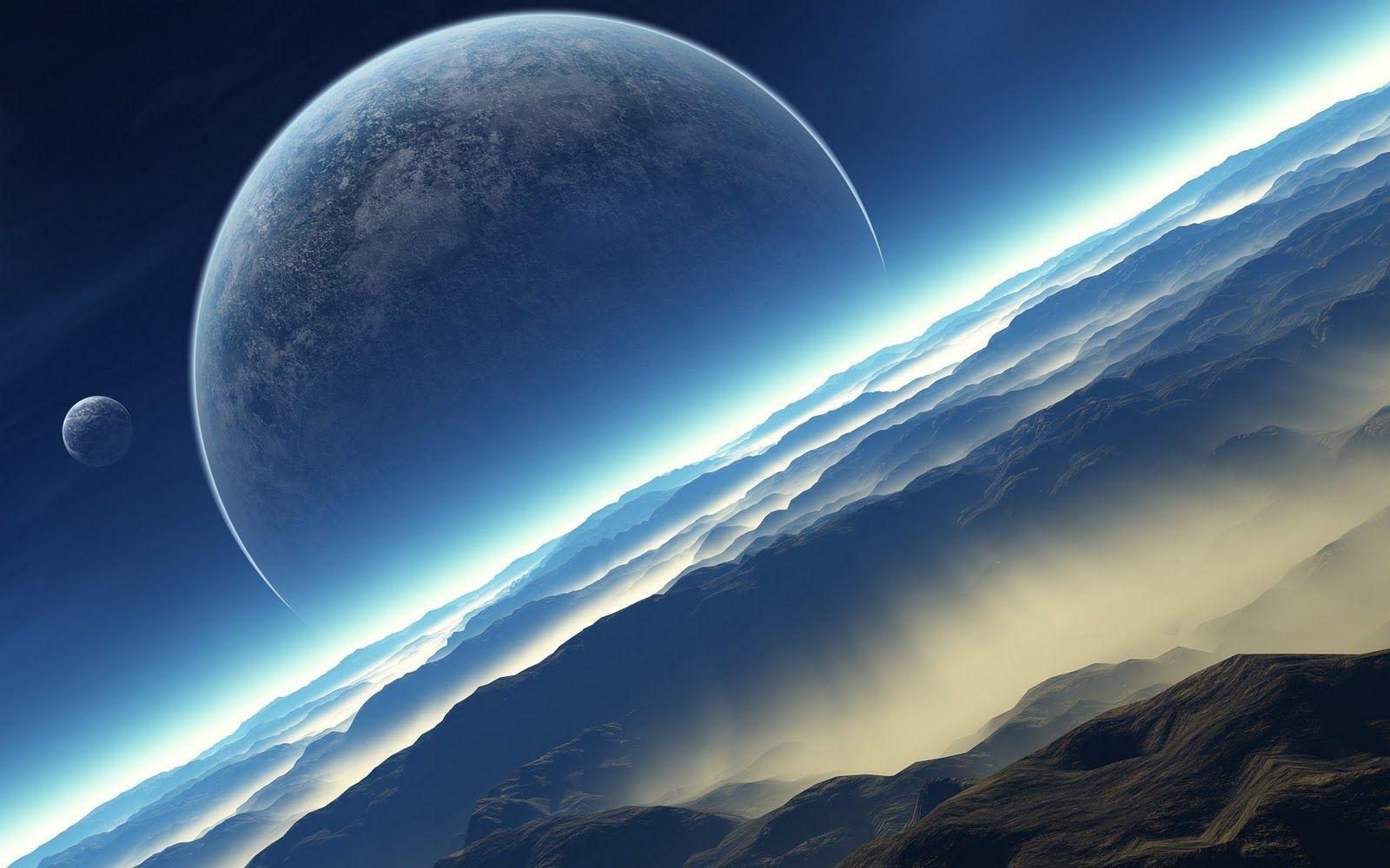 Digital Universe Space Planets wallpaper Desktop, Phone, Tablet