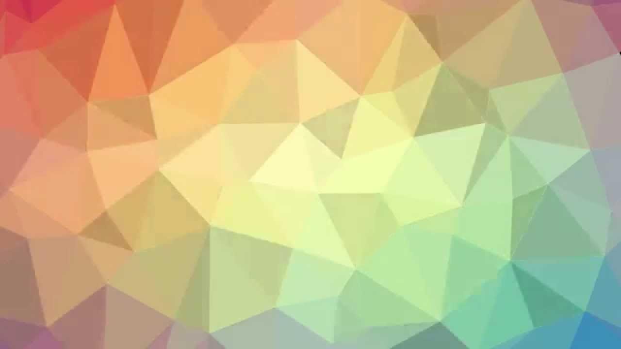 Low Poly Colors 01 HD Motion Background Loop