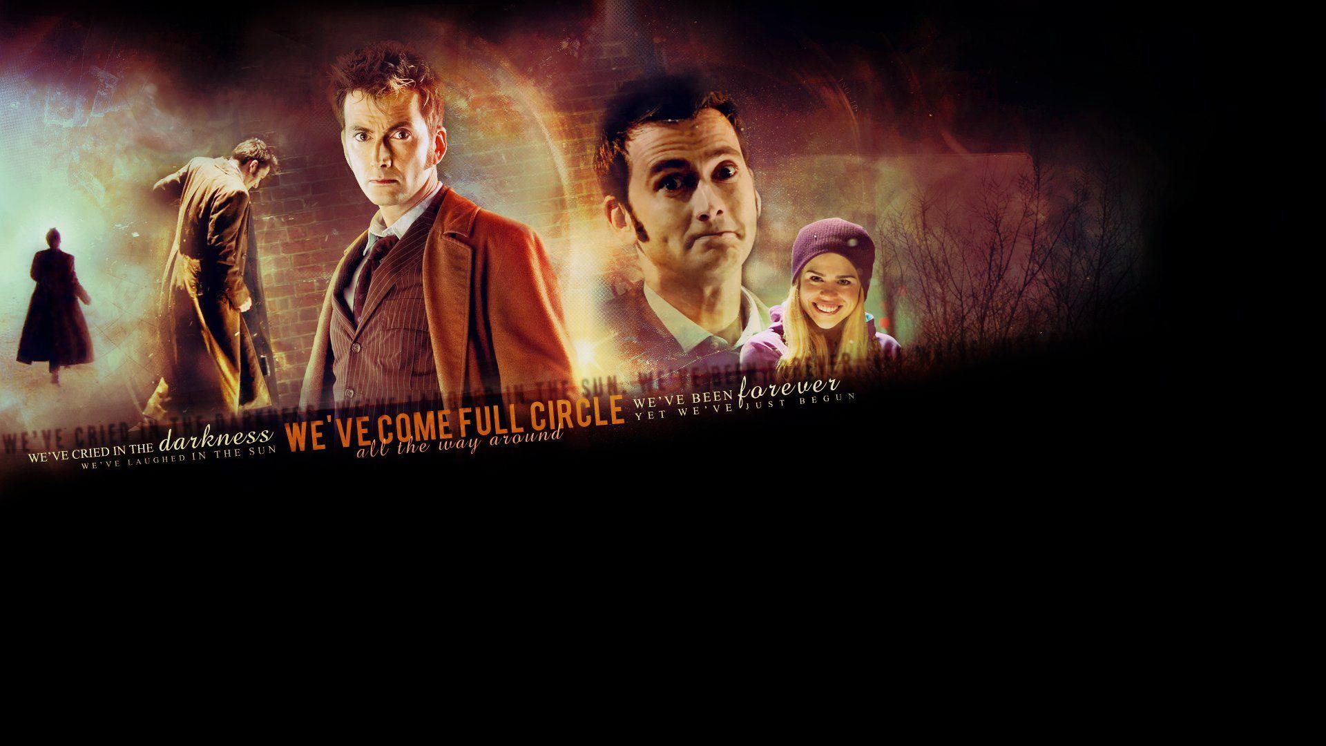 Text Rose Tyler David Tennant typography Billie Piper Doctor Who