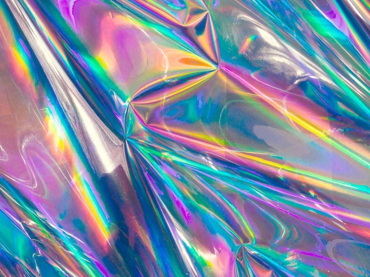 Holographic Wallpaper. iridescence