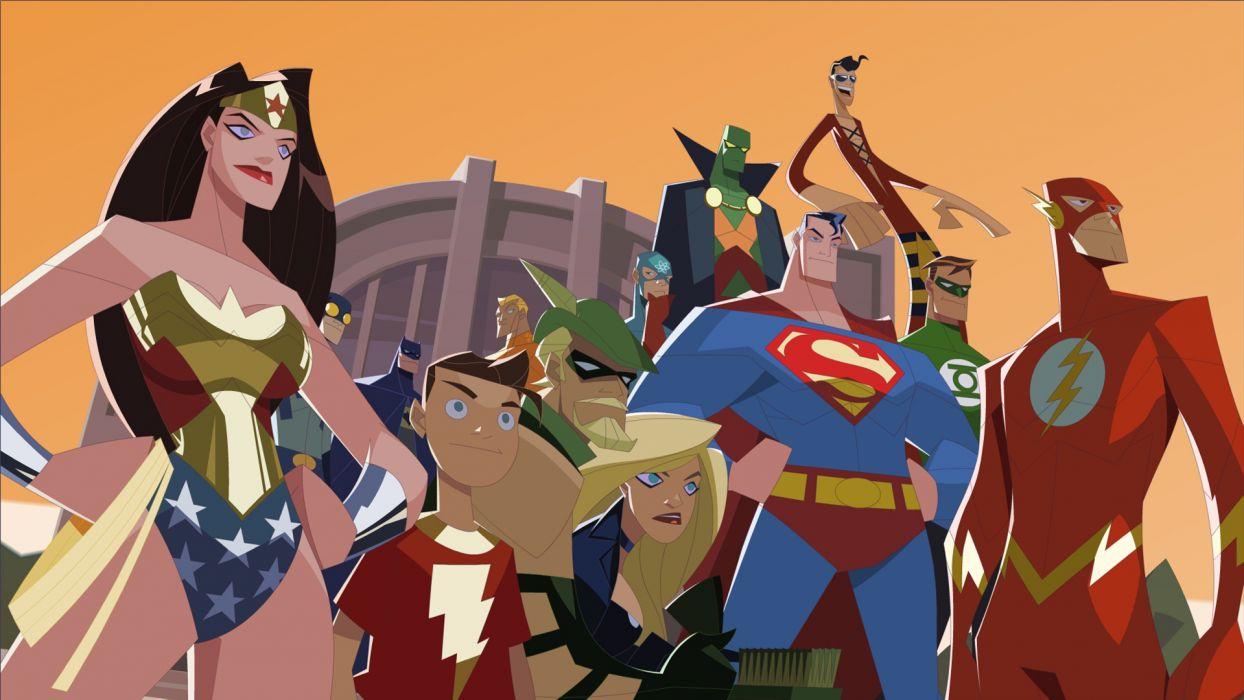 Justice League DC Comics The Flash Superman Wonder Woman Green Arrow