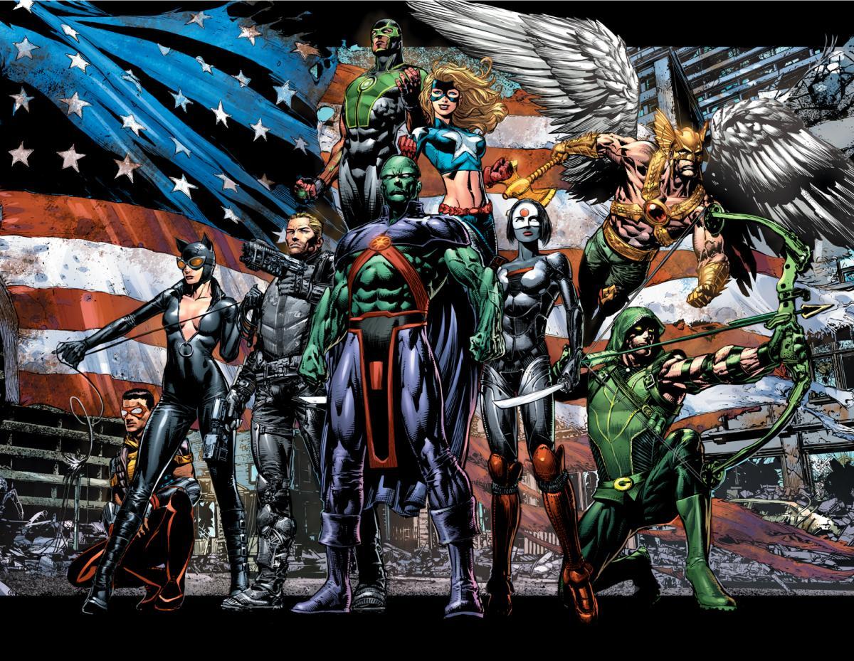 Justice League of America Volume 3 Teaser. Green