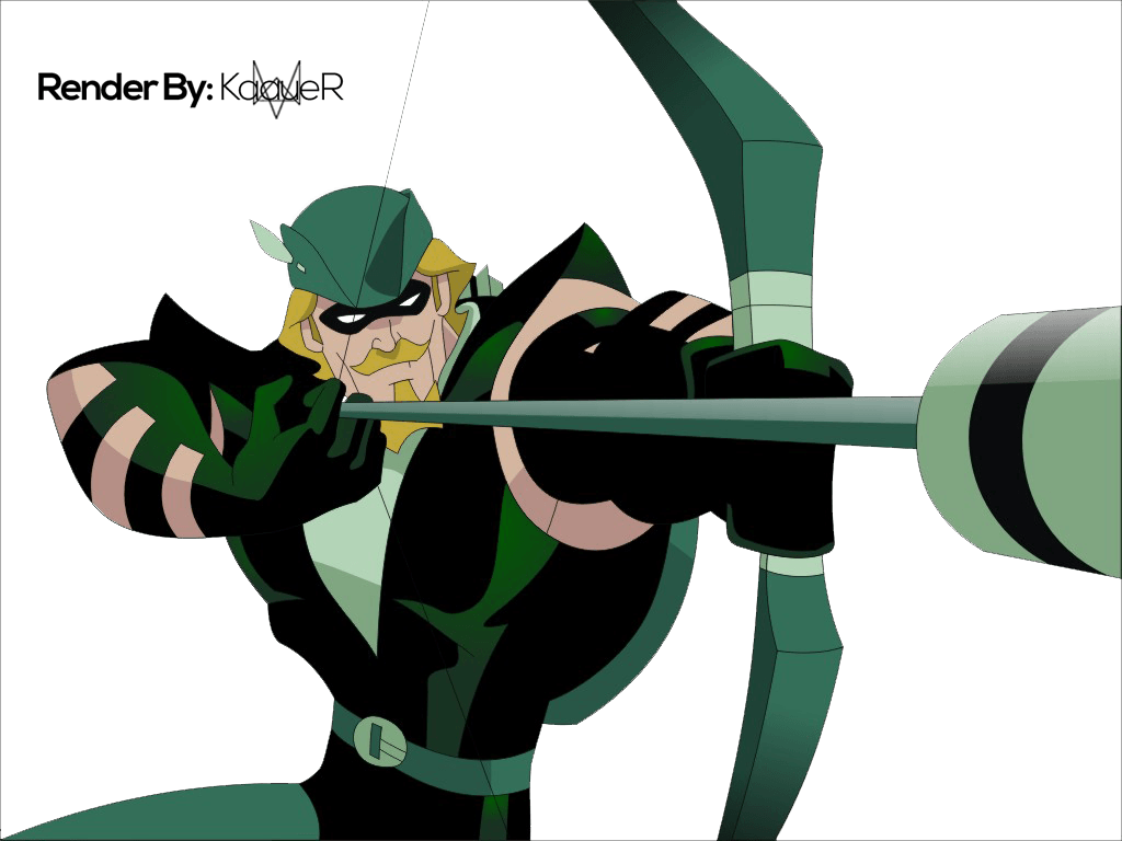Green Arrow Justice League Render