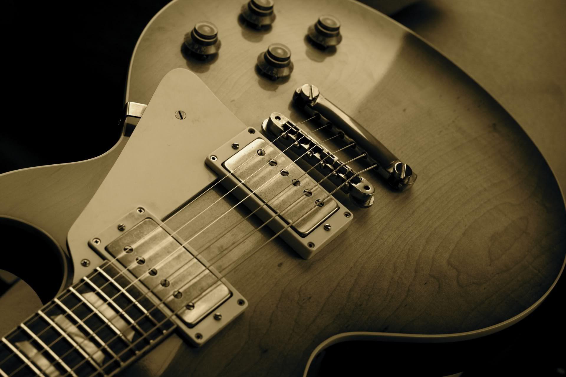 Les Paul Guitar Wallpaper