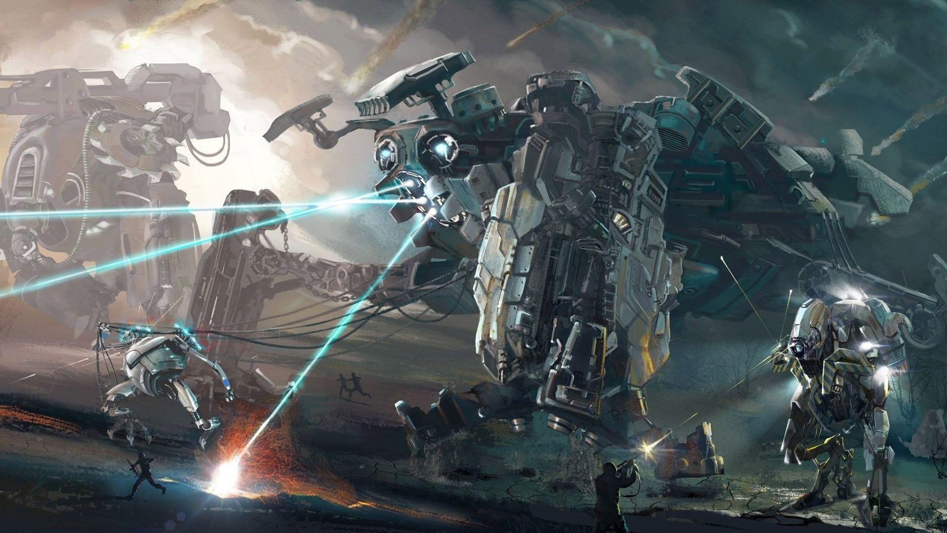 60+ Sci Fi Mech HD Wallpapers and Backgrounds