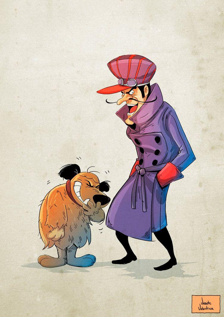 Dick Vigarista and Mutley