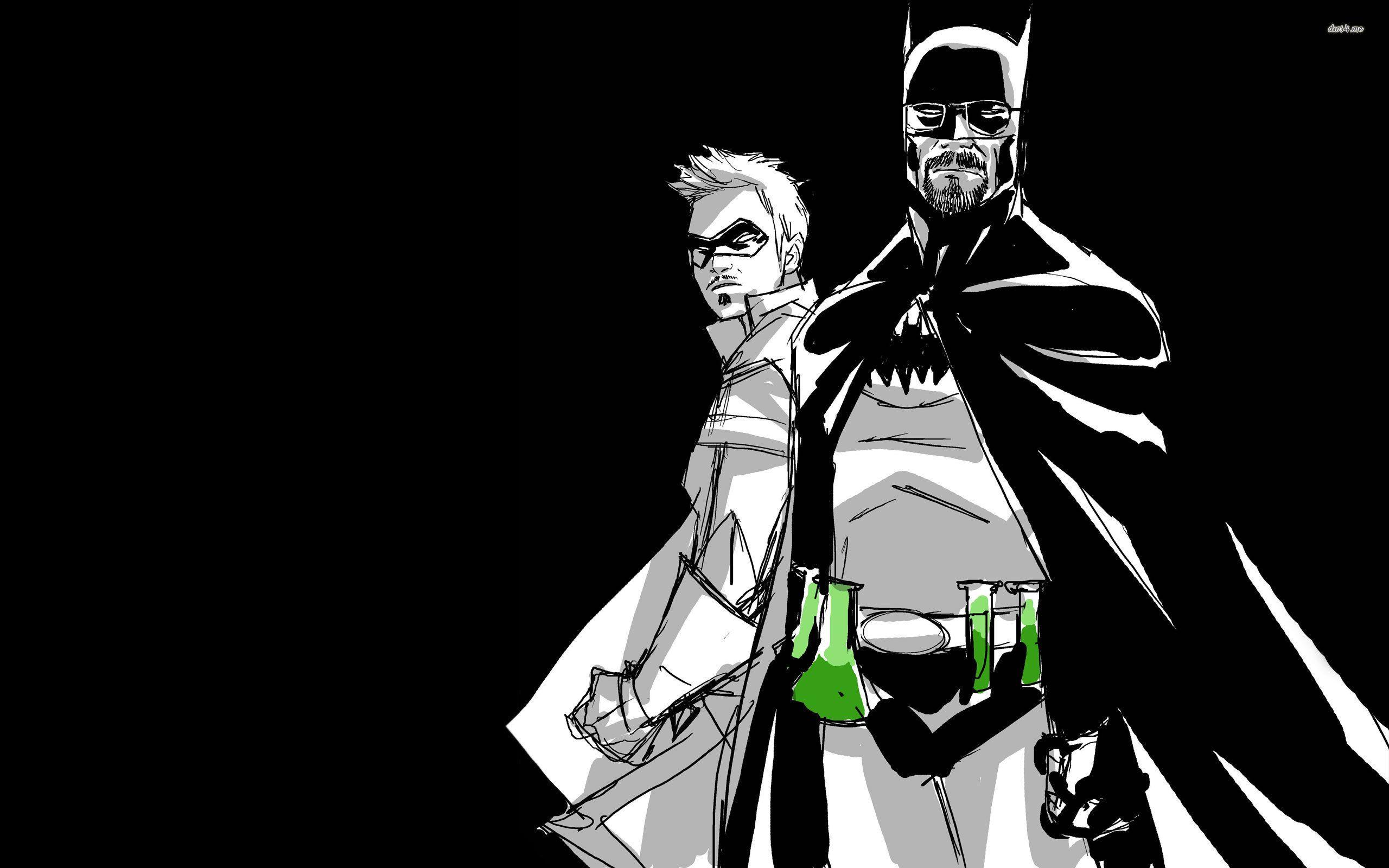 Batman and Robin in Breaking Bad wallpaper Show wallpaper