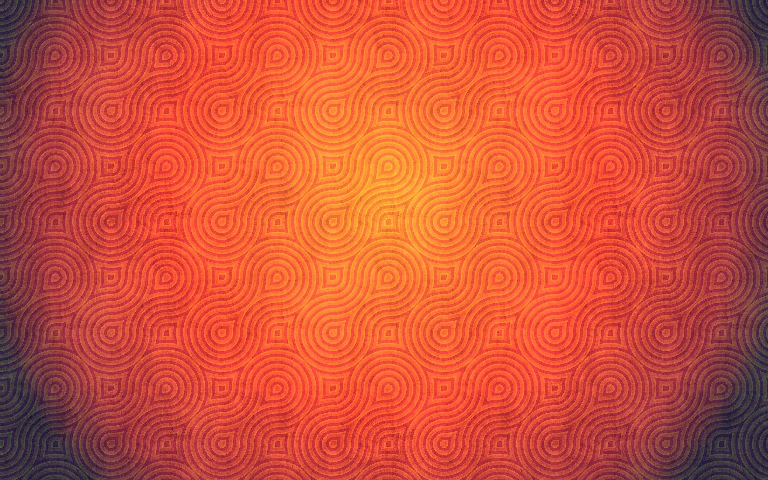 Cool Orange Abstract