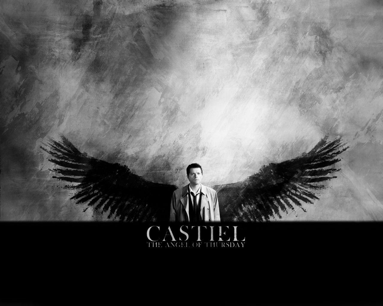 Supernatural Wallpaper Castiel