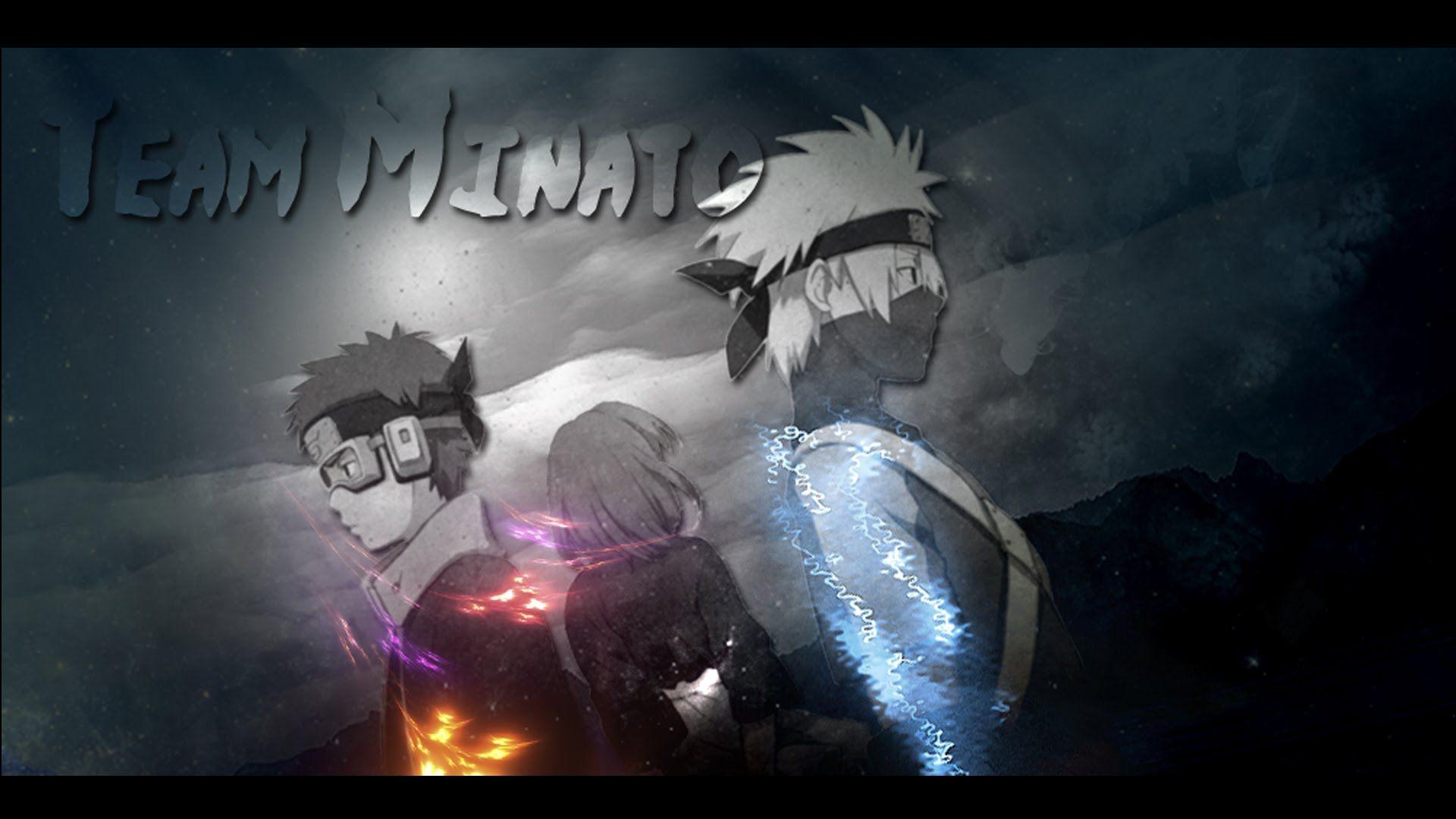 NARUTO: Team Minato Wallpaper Speedart