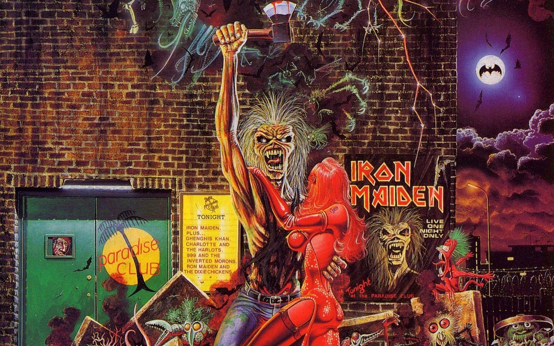 IRON MAIDEN heavy metal power artwork dark evil eddie skull poster