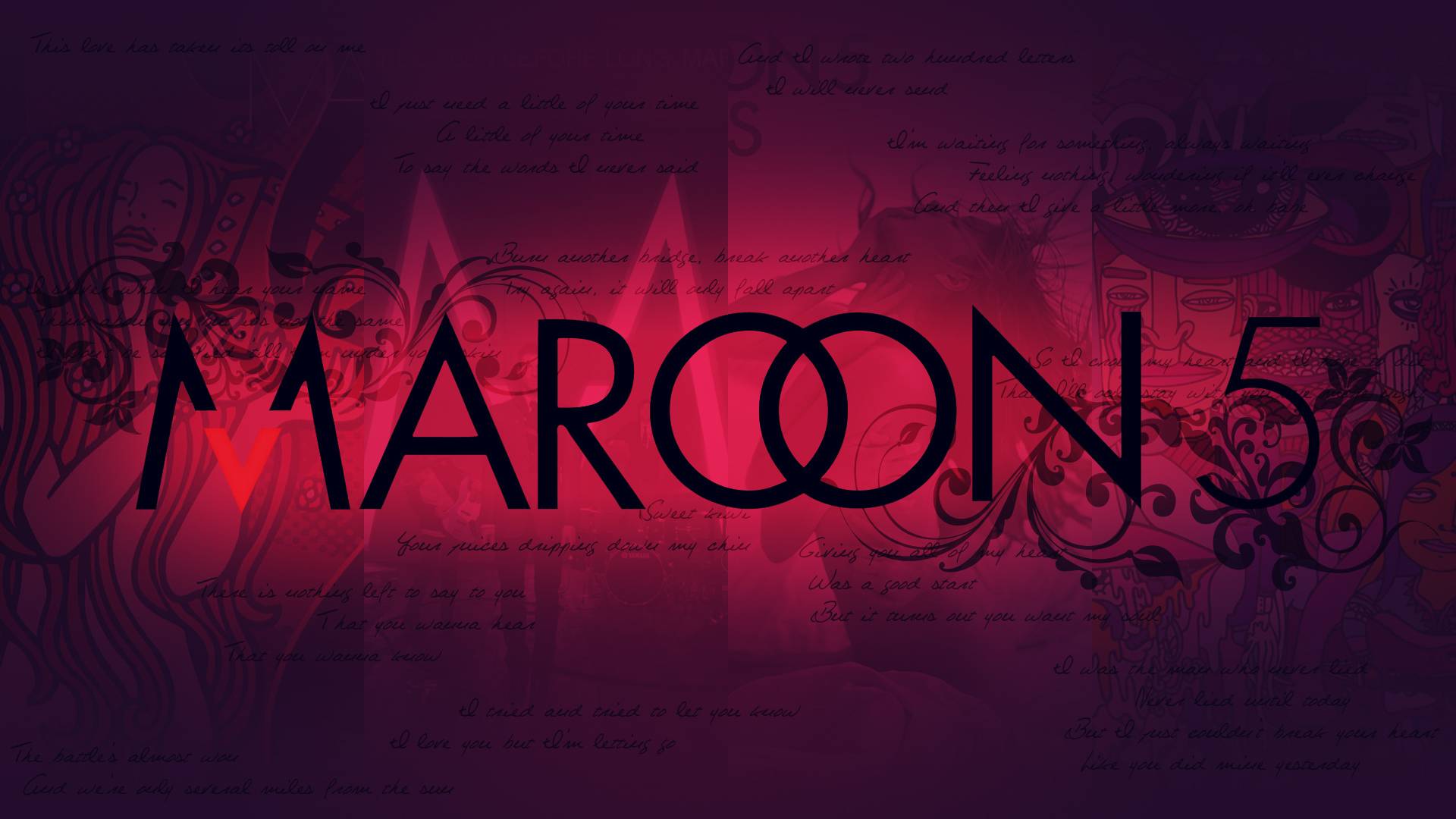 Widescreen Wallpaper: Maroon and Picture