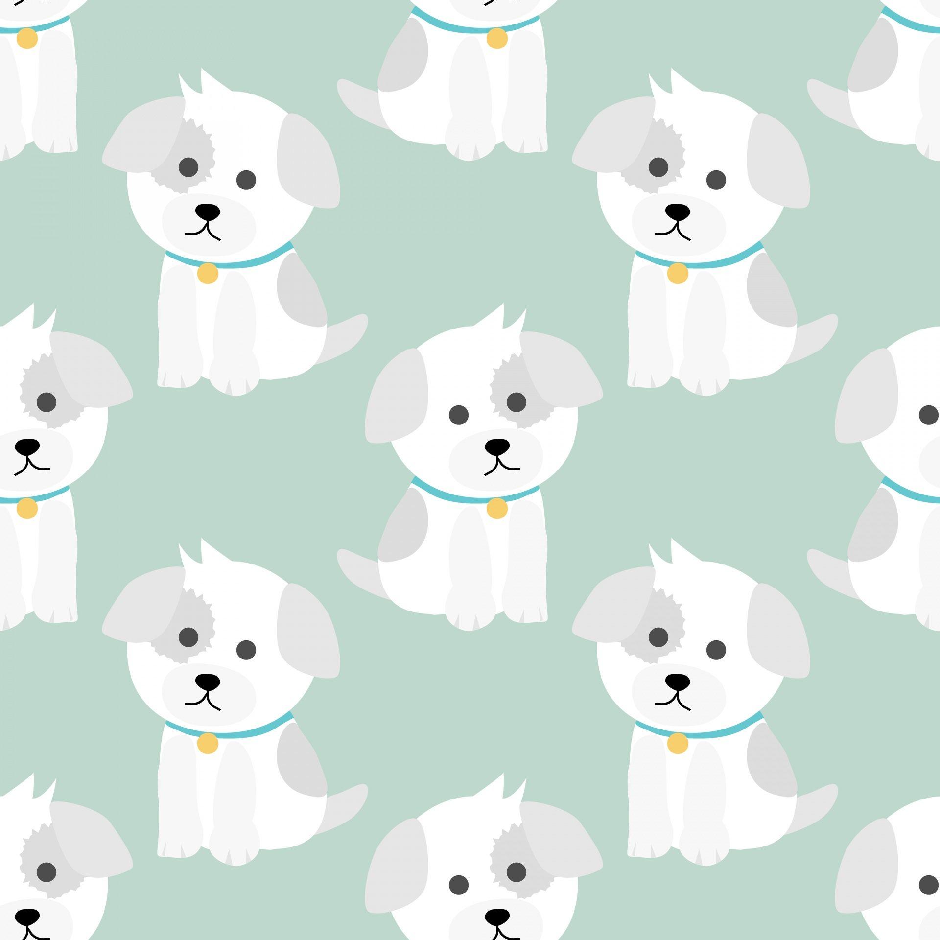 Dog Cartoon Cute Background Free Domain Picture