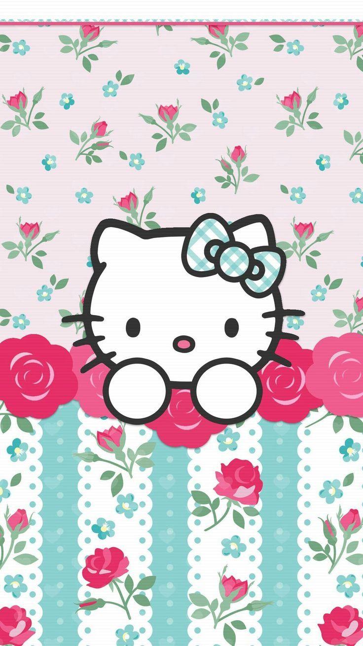 hello kitty cheetah print wallpaper