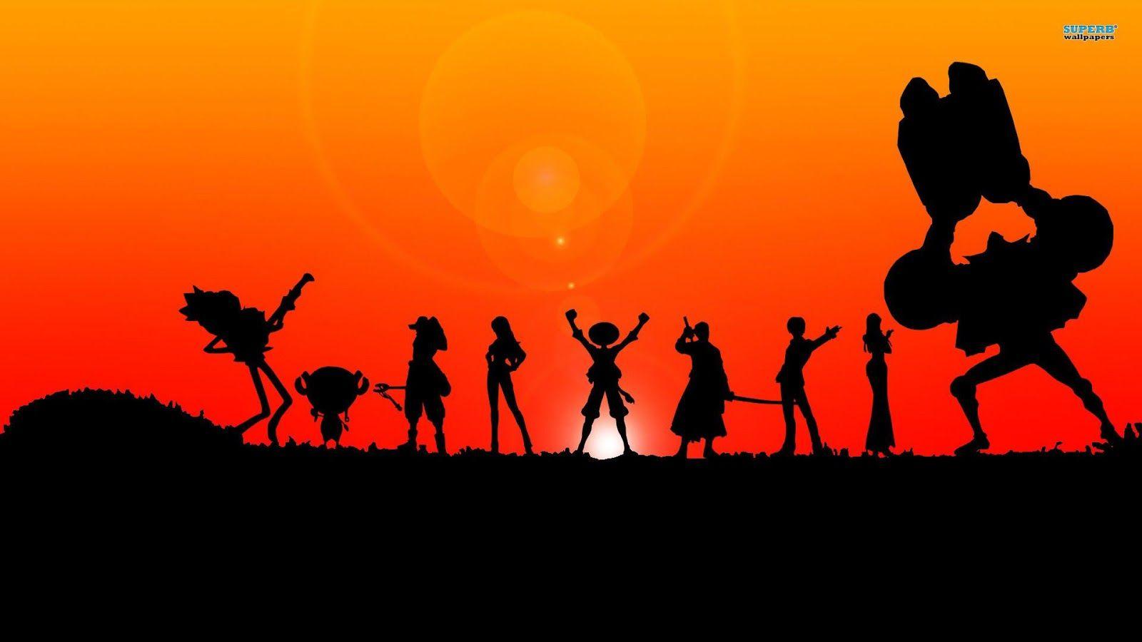 HD Wallpaper One Piece new world siluet