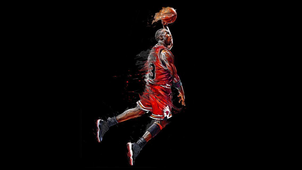 Wallpaper Michael Jordan, Basketball player, Chicago Bulls, HD, 4K