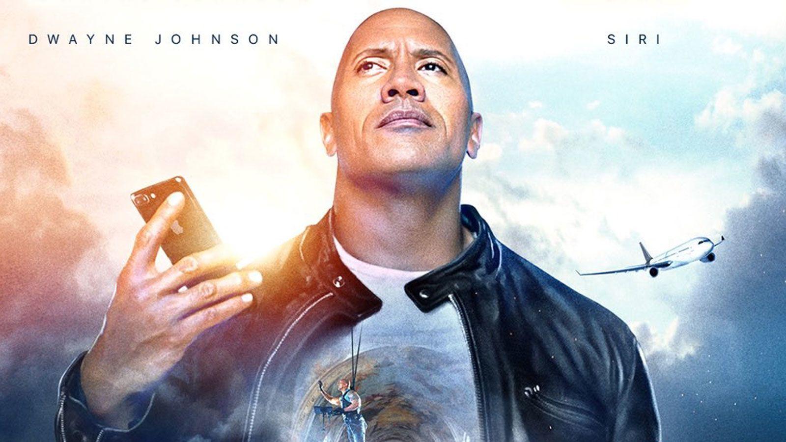 Dwayne Johnson and Apple made a Siri movie (update: live)