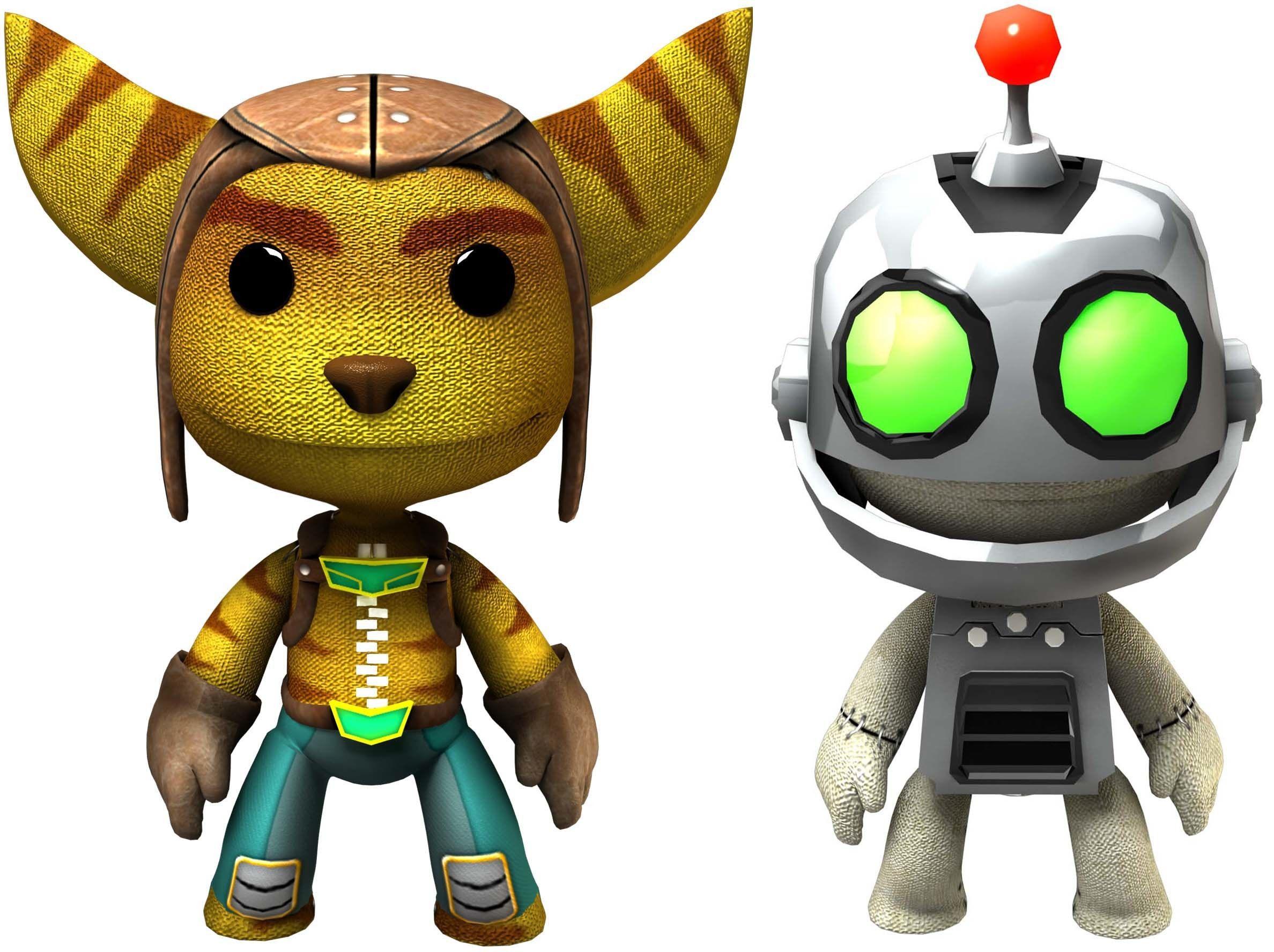 Little Big Planet Rachet And Clank Add On HD Wallpaper